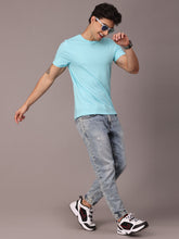 Load image into Gallery viewer, Aqua Basic Tee