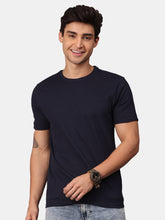Load image into Gallery viewer, Navy Basic Tee