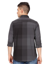 Load image into Gallery viewer, Black Checks Shirt Shirt www.epysode.in
