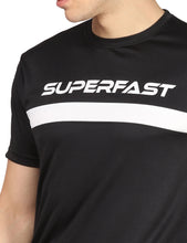 Load image into Gallery viewer, Black Energetic Sports T-Shirt T-Shirt www.epysode.in