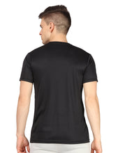Load image into Gallery viewer, Black Energetic Sports T-Shirt T-Shirt www.epysode.in
