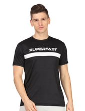 Load image into Gallery viewer, Black Energetic Sports T-Shirt T-Shirt www.epysode.in
