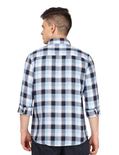Load image into Gallery viewer, Blue Checks Shirt Shirt www.epysode.in