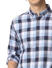 Load image into Gallery viewer, Blue Checks Shirt Shirt www.epysode.in
