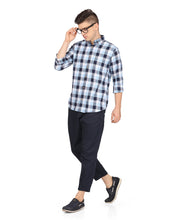 Load image into Gallery viewer, Blue Checks Shirt Shirt www.epysode.in