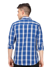 Load image into Gallery viewer, Blue & White Checks Shirt Shirt www.epysode.in