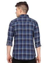 Load image into Gallery viewer, Broad Navy Checks Shirt Shirt www.epysode.in