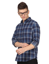 Load image into Gallery viewer, Broad Navy Checks Shirt Shirt www.epysode.in