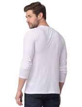 Load image into Gallery viewer, Henley White T-shirt t-shirt www.epysode.in