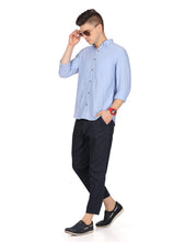 Load image into Gallery viewer, Light Blue Solid Shirt Shirt www.epysode.in