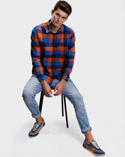 Load image into Gallery viewer, Multicolor Twill Checks Shirt Shirt www.epysode.in