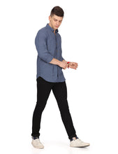 Load image into Gallery viewer, Navy Stripes Shirt Shirt www.epysode.in