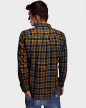 Load image into Gallery viewer, Ochre Yellow Flannel Checks Shirt Shirt www.epysode.in