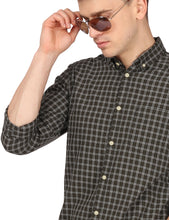 Load image into Gallery viewer, Olive Checks Shirt Shirt www.epysode.in