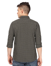 Load image into Gallery viewer, Olive Checks Shirt Shirt www.epysode.in