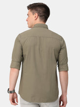 Load image into Gallery viewer, Olive Green Solid Shirt Shirt www.epysode.in