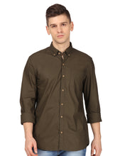 Load image into Gallery viewer, Olive Solid Shirt Shirt www.epysode.in