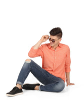 Load image into Gallery viewer, Orange Solid Shirt Shirt www.epysode.in