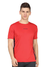 Load image into Gallery viewer, Red Panelled Sports T-Shirt T-Shirt www.epysode.in