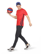 Load image into Gallery viewer, Red Panelled Sports T-Shirt T-Shirt www.epysode.in