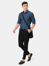 Load image into Gallery viewer, Solid Navy Shirt Shirt www.epysode.in