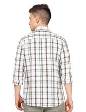 Load image into Gallery viewer, White Checks Shirt Shirt www.epysode.in