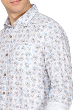 Load image into Gallery viewer, White Floral Print Shirt Shirt www.epysode.in