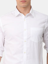 Load image into Gallery viewer, White Solid Shirt Shirt www.epysode.in