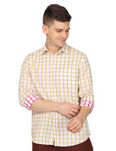 Load image into Gallery viewer, Yellow Checks Shirt Shirt www.epysode.in