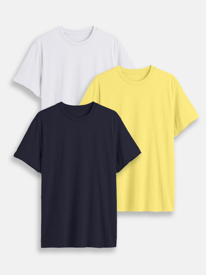 Pack of 3 Slim Fit T-Shirts