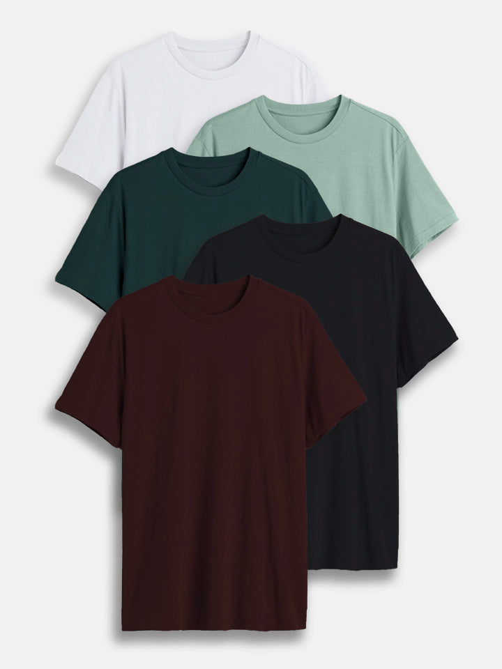 5-Pack Slim Fit T-Shirts