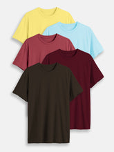 Load image into Gallery viewer, Pack of 5 Slim Fit T-Shirts
