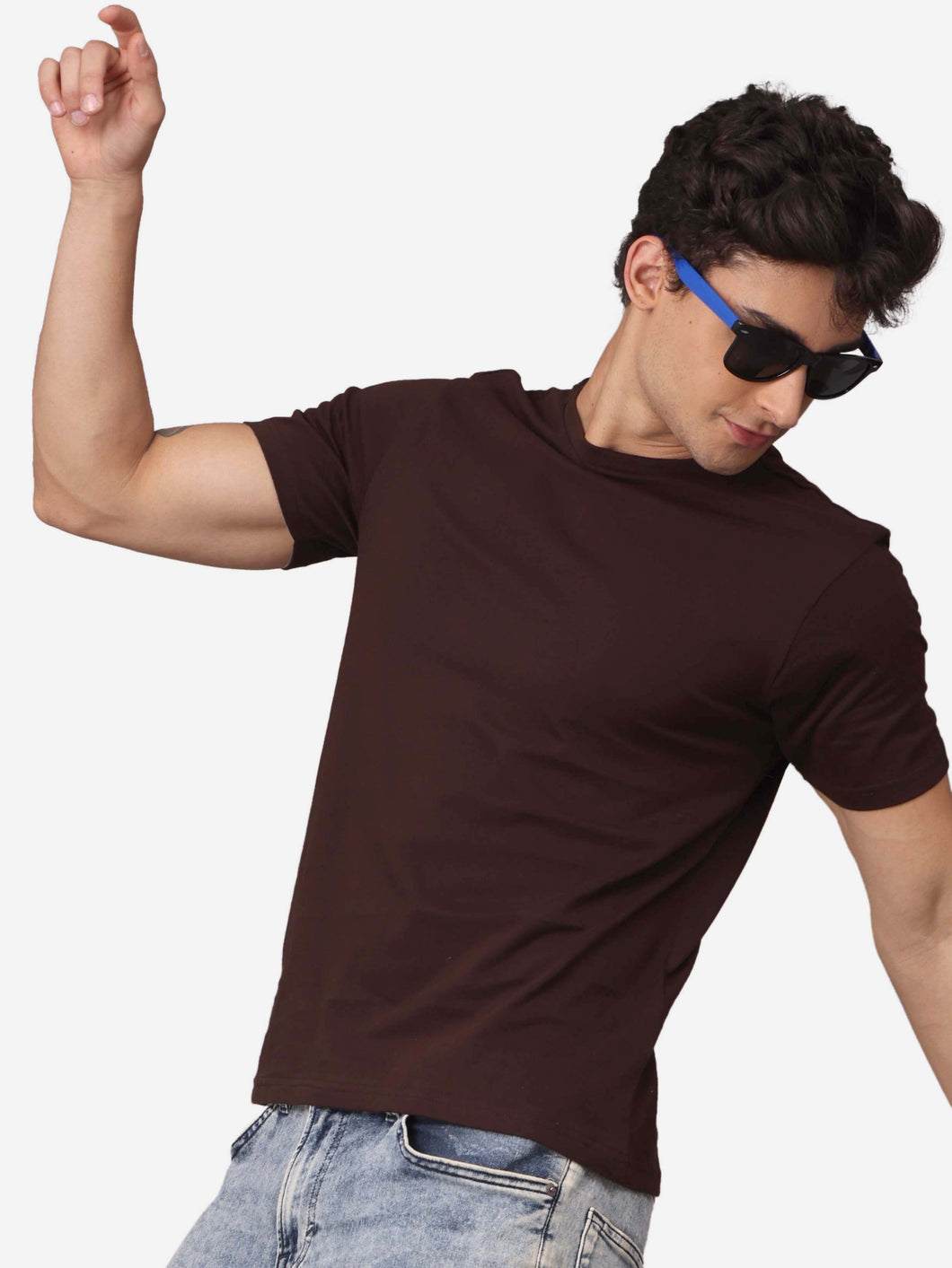 Brown Basic Tee