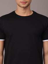 Load image into Gallery viewer, Black Mock Tee
