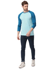 Load image into Gallery viewer, Aqua Raglan T-shirt t-shirt www.epysode.in 
