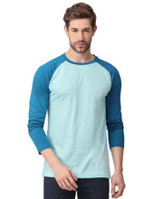 Load image into Gallery viewer, Aqua Raglan T-shirt t-shirt www.epysode.in 
