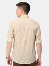 Load image into Gallery viewer, Beige Floral Print Shirt Shirt www.epysode.in 
