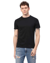 Load image into Gallery viewer, Black Basic Tee T-Shirts www.epysode.in 
