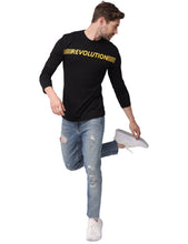 Load image into Gallery viewer, Black Graphic T-shirt t-shirt www.epysode.in 
