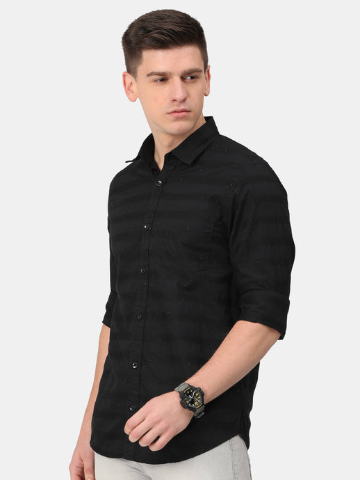 Black Polka Shirt Shirt www.epysode.in 