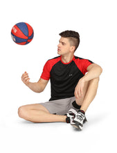 Load image into Gallery viewer, Black Raglan Sports T-Shirt T-Shirt www.epysode.in 
