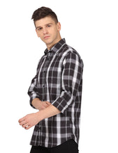 Load image into Gallery viewer, Black &amp; White Checks Shirt Shirt www.epysode.in 
