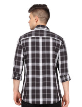 Load image into Gallery viewer, Black &amp; White Checks Shirt Shirt www.epysode.in 
