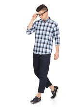 Load image into Gallery viewer, Blue Checks Shirt Shirt www.epysode.in 
