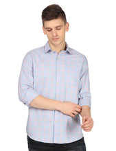 Load image into Gallery viewer, Blue &amp; Pink Checks Shirt Shirt www.epysode.in 

