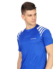 Load image into Gallery viewer, Blue Raglan Sports T-Shirt T-Shirt www.epysode.in 
