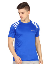 Load image into Gallery viewer, Blue Raglan Sports T-Shirt T-Shirt www.epysode.in 
