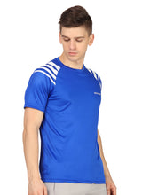 Load image into Gallery viewer, Blue Raglan Sports T-Shirt T-Shirt www.epysode.in 
