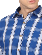 Load image into Gallery viewer, Blue &amp; White Checks Shirt Shirt www.epysode.in 
