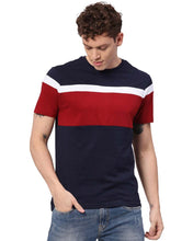 Load image into Gallery viewer, Bold Navy Tee T-Shirts www.epysode.in 
